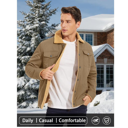 Precision Sherpa-Lined Work Jacket