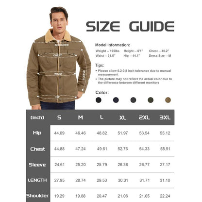 Precision Sherpa-Lined Work Jacket