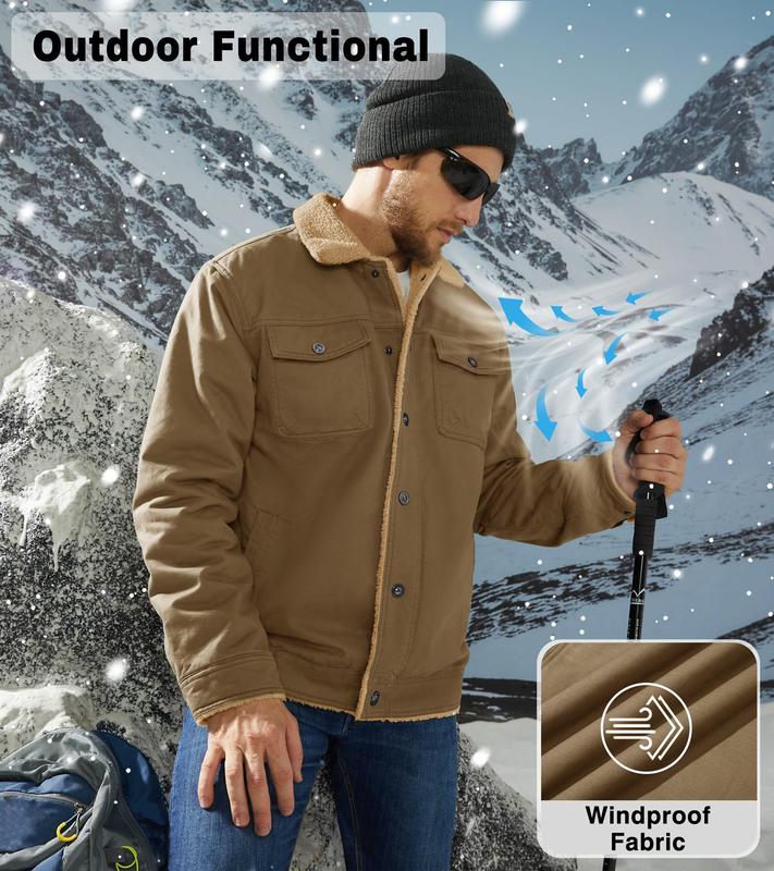 Precision Sherpa-Lined Work Jacket