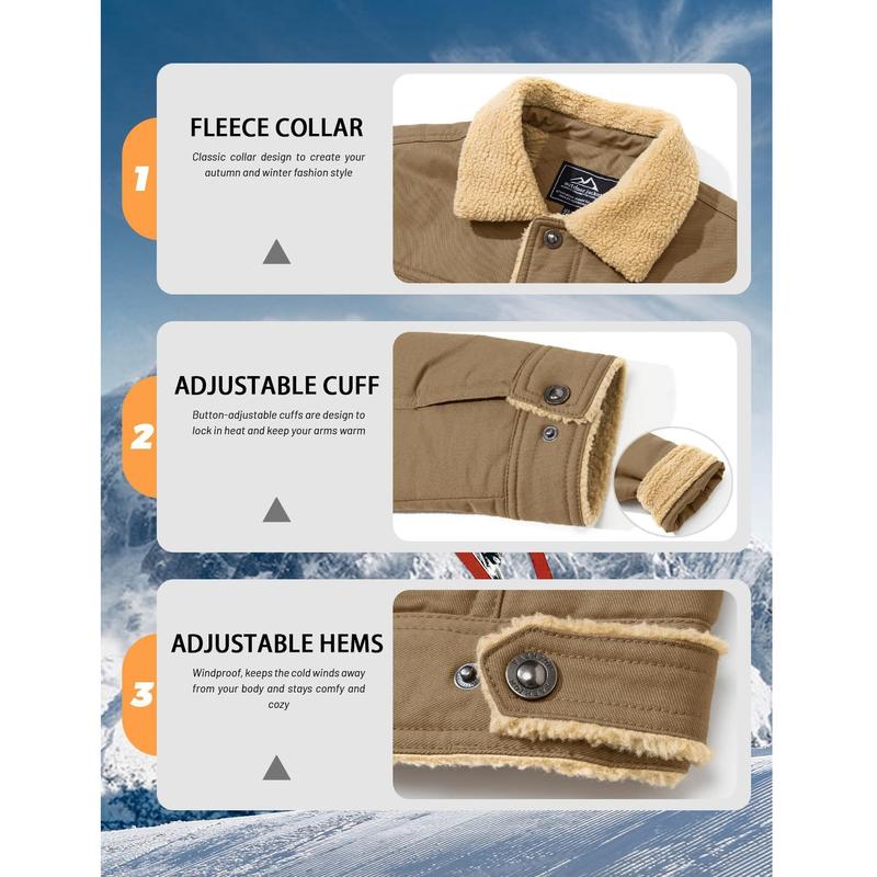 Precision Sherpa-Lined Work Jacket